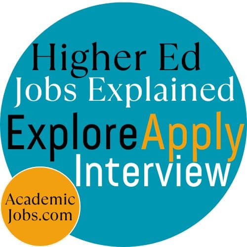 Higher Ed Jobs - Careers and Interview Tips 