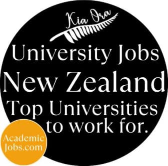 New Zealand University Jobs 