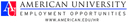 American University logo