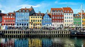 Panoramic view of Copenhagen, highlighting the city's educational institutions and serene environment, ideal for academic endeavors